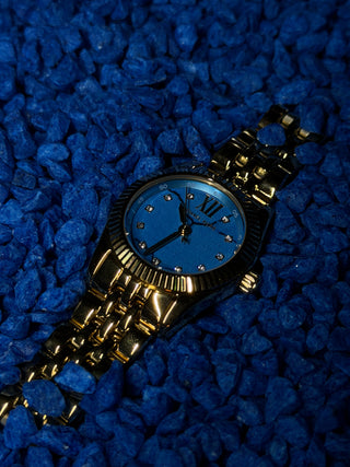 Mini Lexington - Gold & Blue