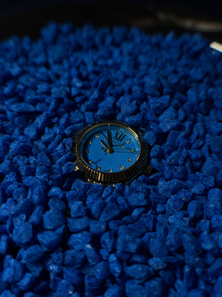Mini Lexington - Gold & Blue