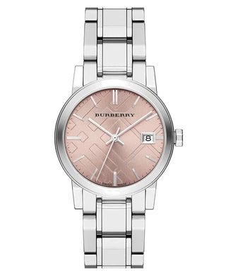 Montre Burberry Femme Silver & Pink - Glamour Time